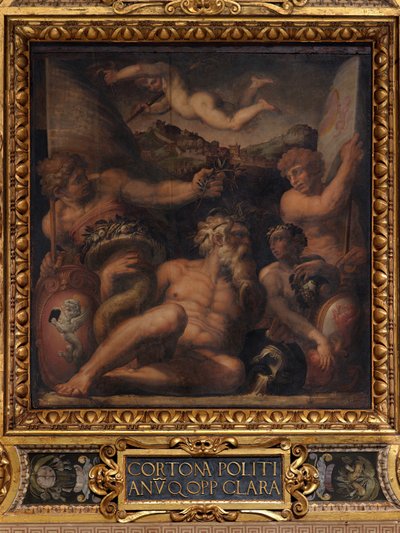 Allegory of Cortona and Montepulciano by Giorgio Vasari